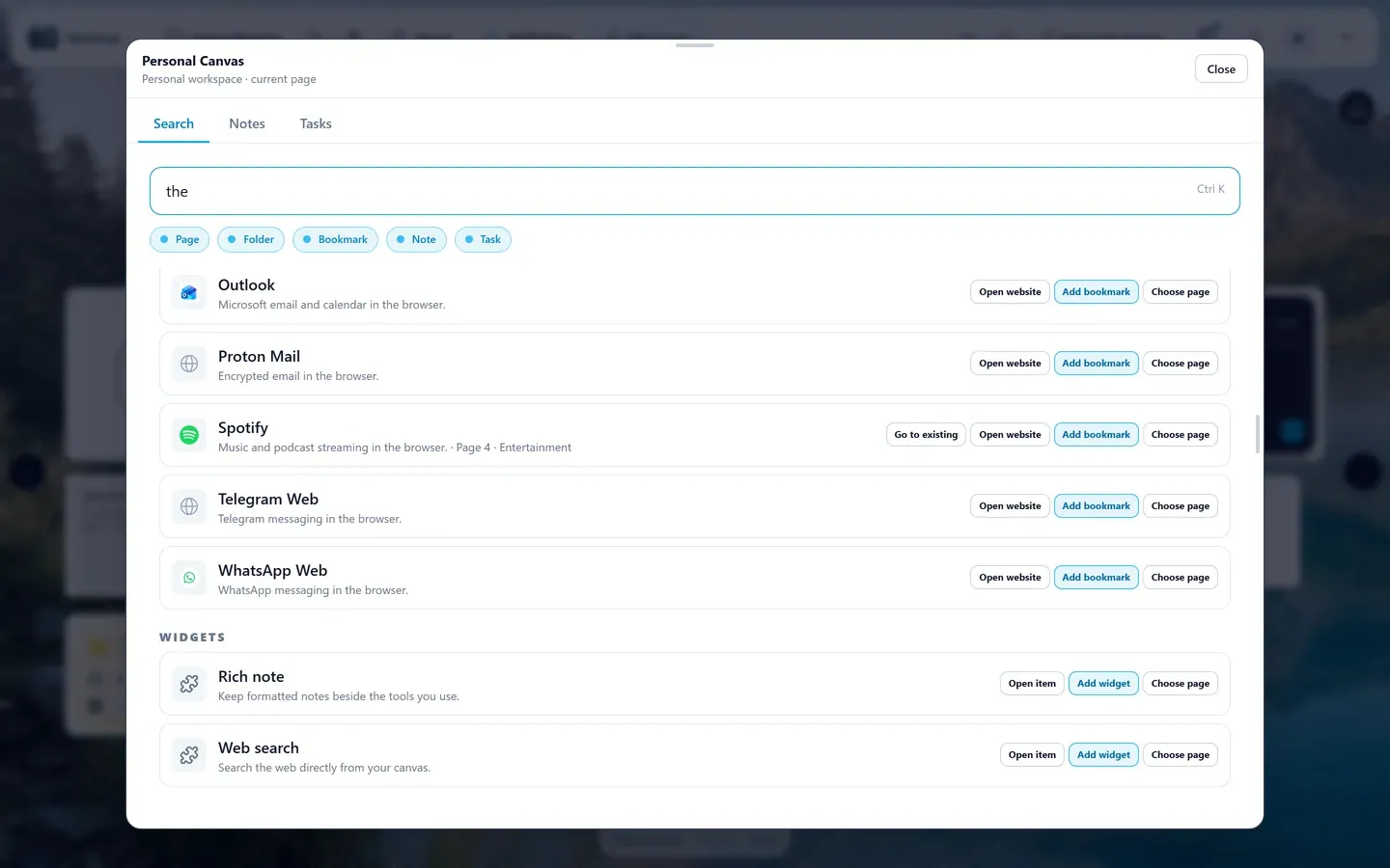 Real NESKTOP search manager