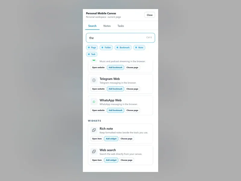 Real NESKTOP search manager